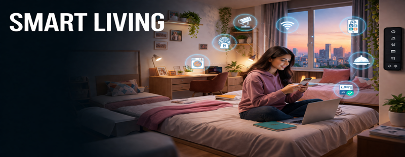 Smart Living in Women’s PGs: How Technology is Changing Hostel Life in 2026
